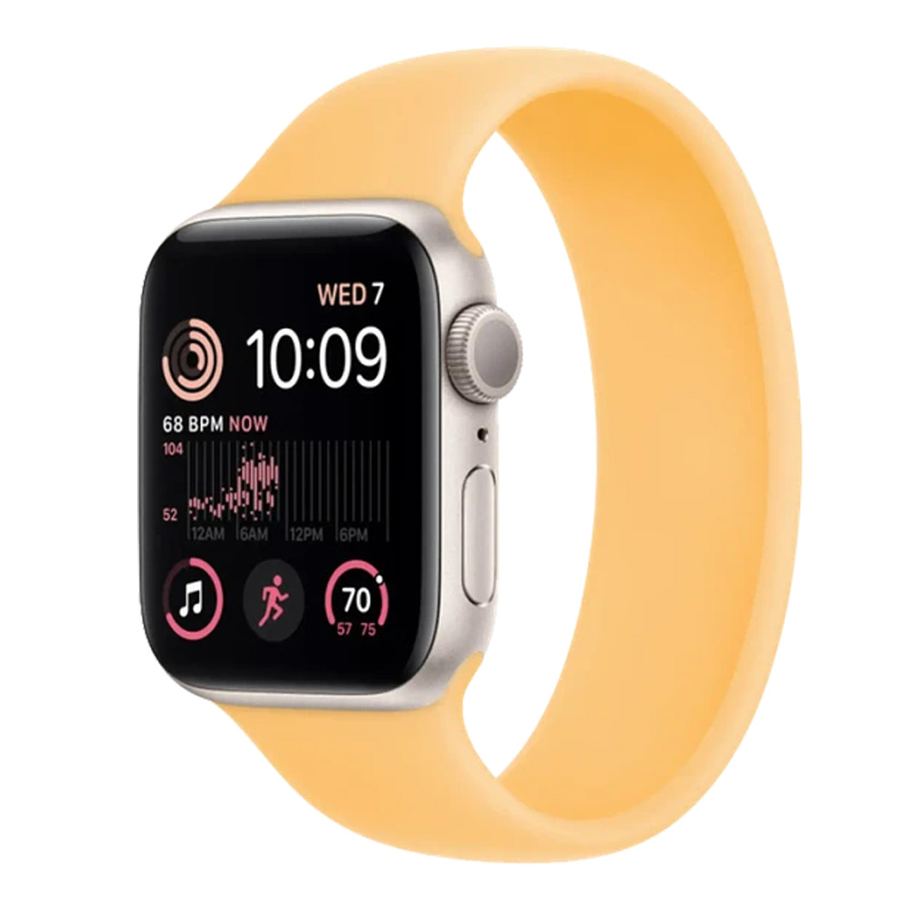 311343424 Apple Watch SE 2 40 мм Сияющая звезда/Солнечное сияние — изображение 1