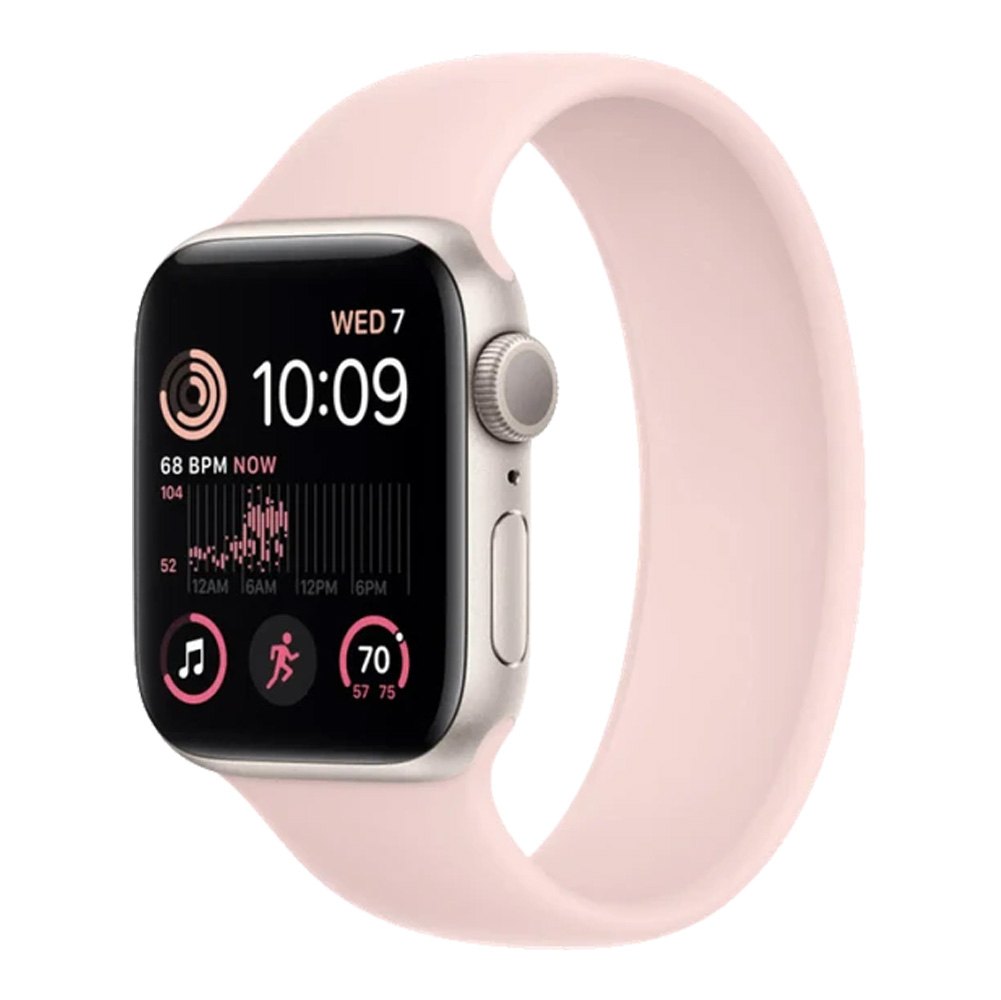 3343434 Apple Watch SE 2 44 мм Сияющая звезда / Розовый мел — изображение 1