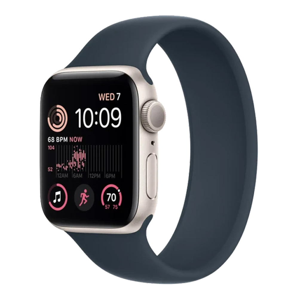 3556456 Apple Watch SE 2 44 мм Сияющая звезда/Синий шторм — изображение 1