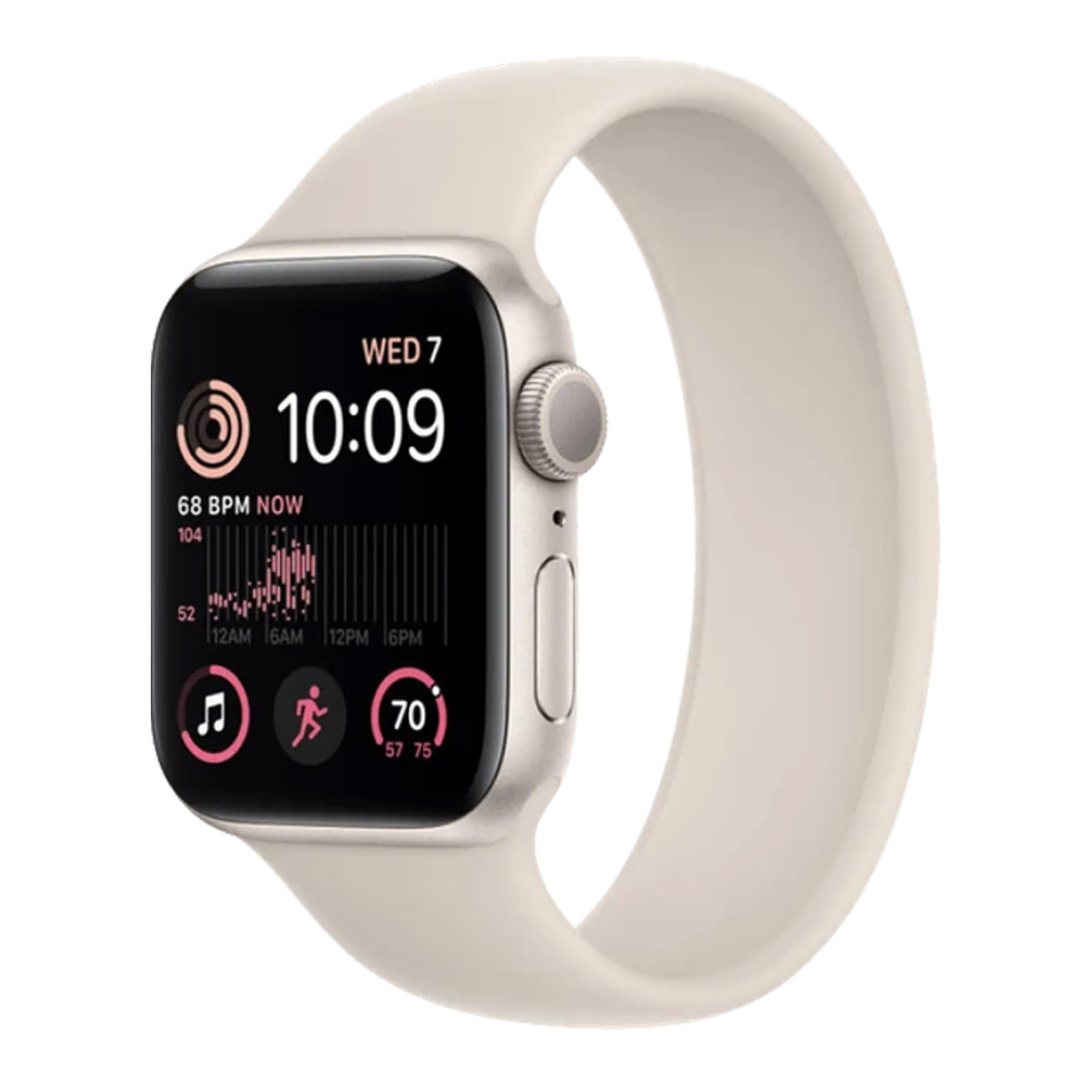 5634334663 Apple Watch SE 2 40 мм Сияющая звезда / Сияющая звезда — изображение 1